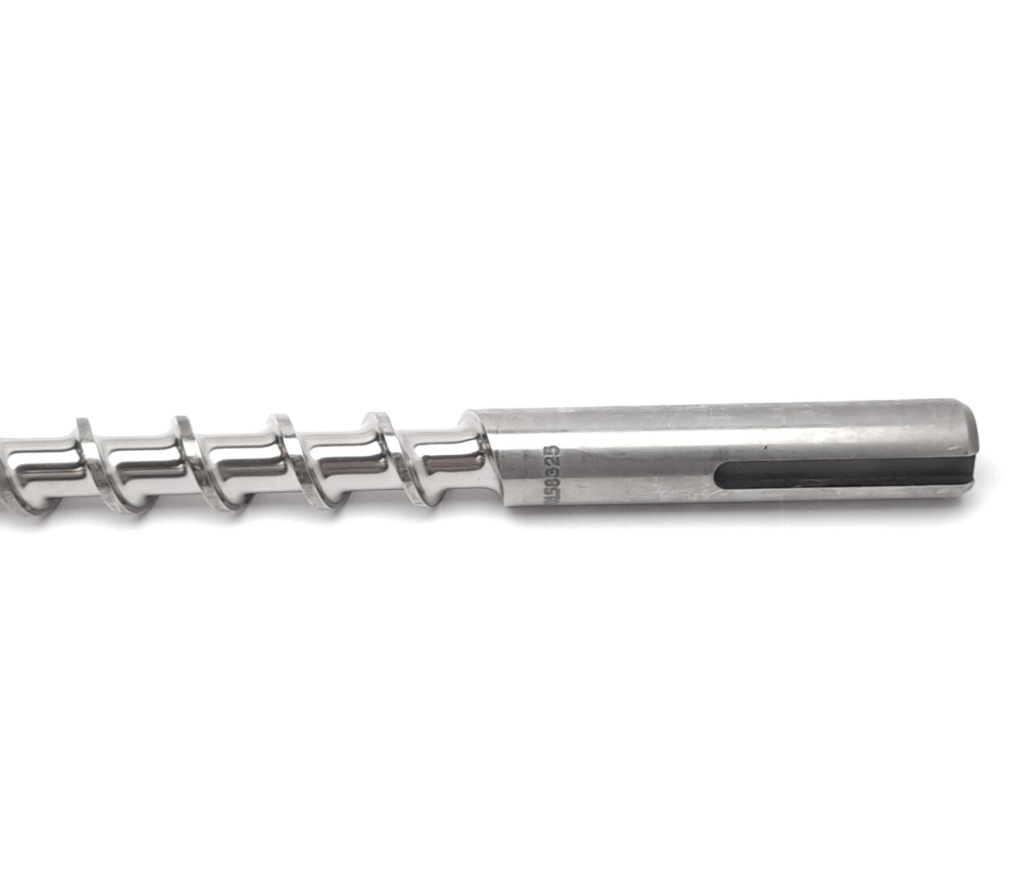 Used Davis Standard 1" Extruder Feedscrew, 31-3/4" Long, 27-1/4" Screw, 3.5mm Thread