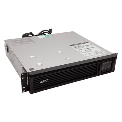 Used APC SMT750RM2UC Smart UPS, Line-Interactive, Rack Mount, 120VAC 500W 750VA