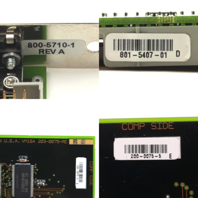 Used Cognex VPM-54416-32 Frame Grabber Card ISA 2x 12-Pin Hirose Cameras DB9 Monitor