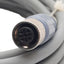Used Datalogic CBL-1480-05 Cordset, M12 5-Pin Male, M12 5-Pin Female, 5m Length