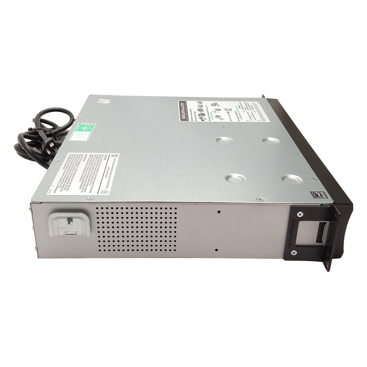 Used APC SMT750RM2UC Smart Connect UPS, Rack Mount, 120VAC 500W 750VA *NO BATTERY*