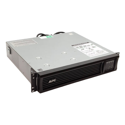 Used APC SMT750RM2UC Smart Connect UPS, Rack Mount, 120VAC 500W 750VA *NO BATTERY*