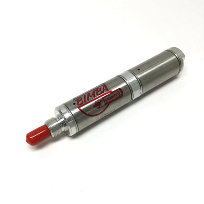 New – Open box Bimba D-51769-A-1 Single-Acting Cylinder Ø1-1/16" Bore, 1" Stroke, No Rod Thread
