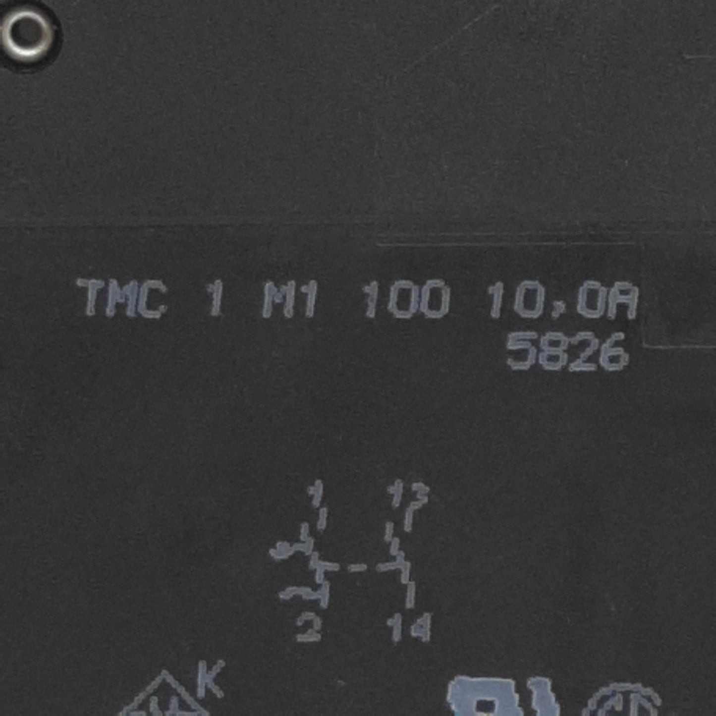 Used Phoenix Contact TMC 1 M1 100 10,0A Circuit Breaker, 1-Pos 1NO, 250VAC 65VDC 10A