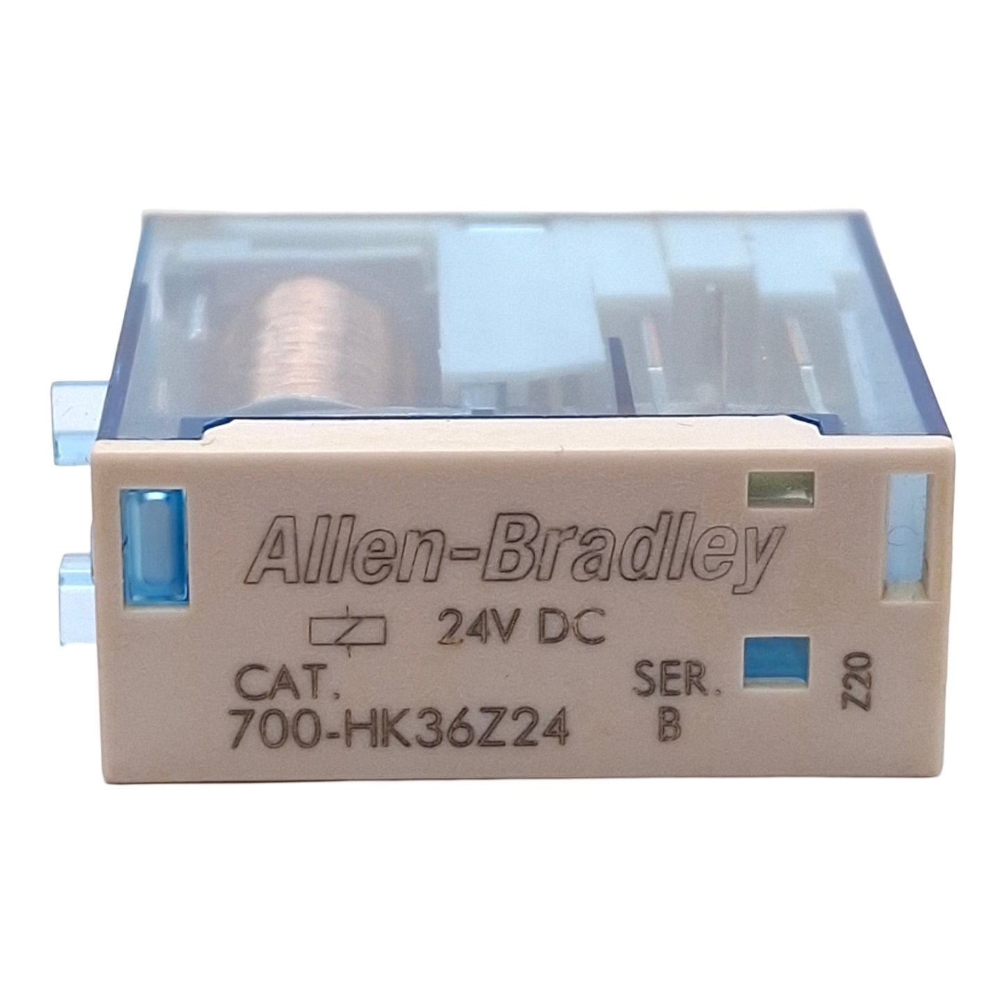 Used Lot of 5 Allen Bradley 700-HK36Z24 Slim Line Relay, SPDT, 16A 277VAC, 24VDC Coil