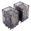 Used Lot of 2 Potter & Brumfield KHAU-17D12-12 Relay, 4PDT 5A, Coil Voltage 12VDC