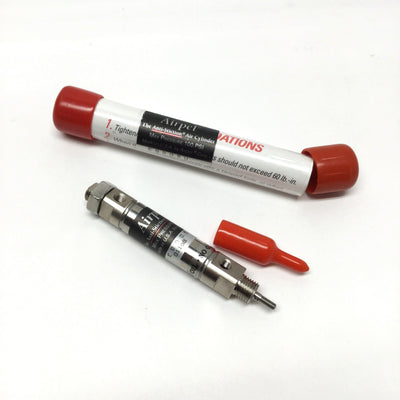 New – Open box Airpel E9D0.5U Anti-Stiction Low Friction Air Cylinder, 1/2" Stroke, 0.366" Bore