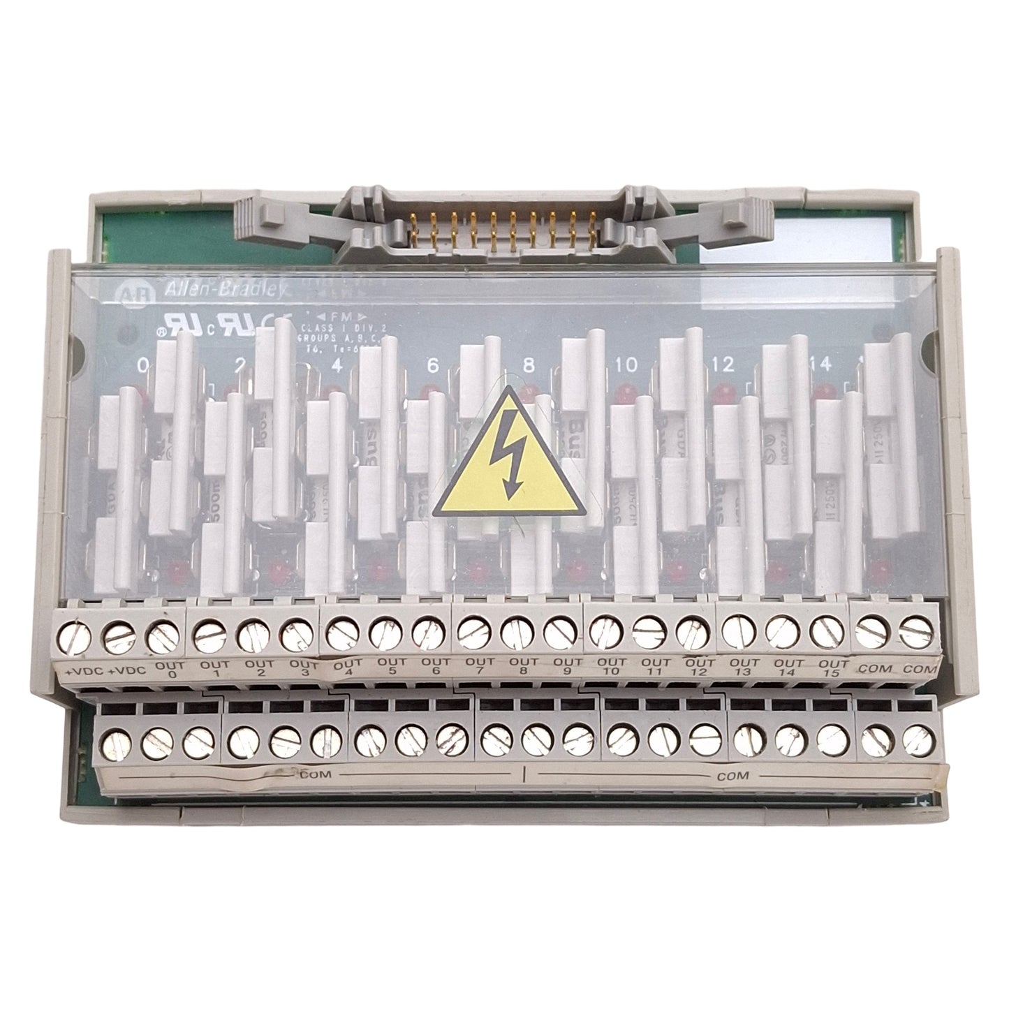 Used Allen Bradley 1492-IFM20F-F24-2 Fusible Digital IFM 20-Pin, 5x20mm Fuse 24VAC/DC