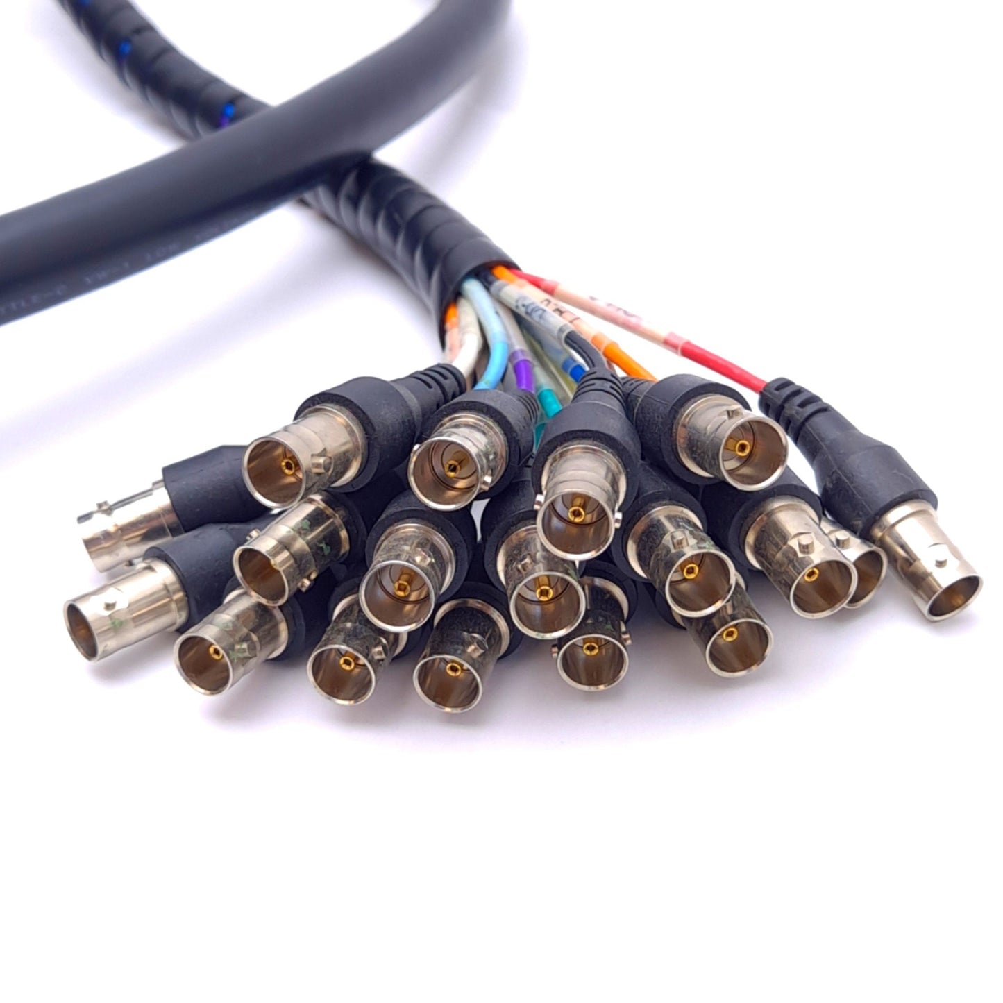 Used Matrox Imaging HD-44M-18BNC Cable for Meteor-II, D-Sub 44-P Male to 18x BNC, 3ft