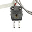 Used Gordon AFEKWTA040GJ050 Thermocouple, 90° Bend, ø0.063in x 4in, Type J, 5ft Leads