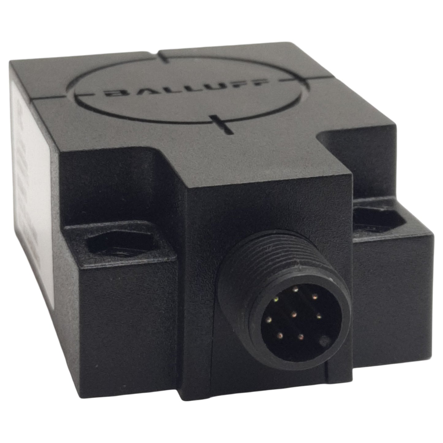 Used Balluff BIS00W3 RFID Read/Write Head, 24VDC, M12 8-Pin Male, For HF 13.56MHz