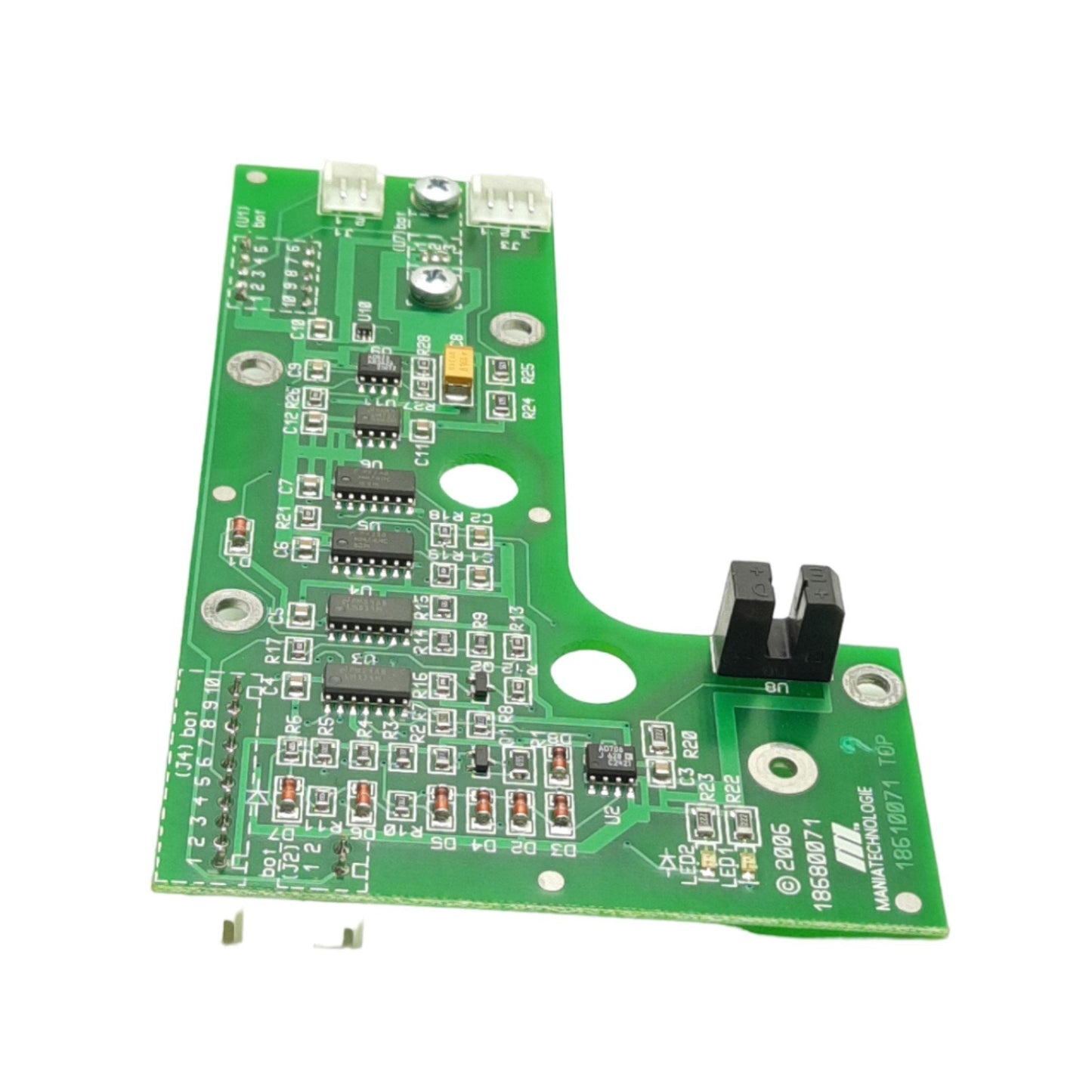 Used Mania Technology A-27906 18610071 Slot Sensor Board For Loc8 Flying Probe Tester