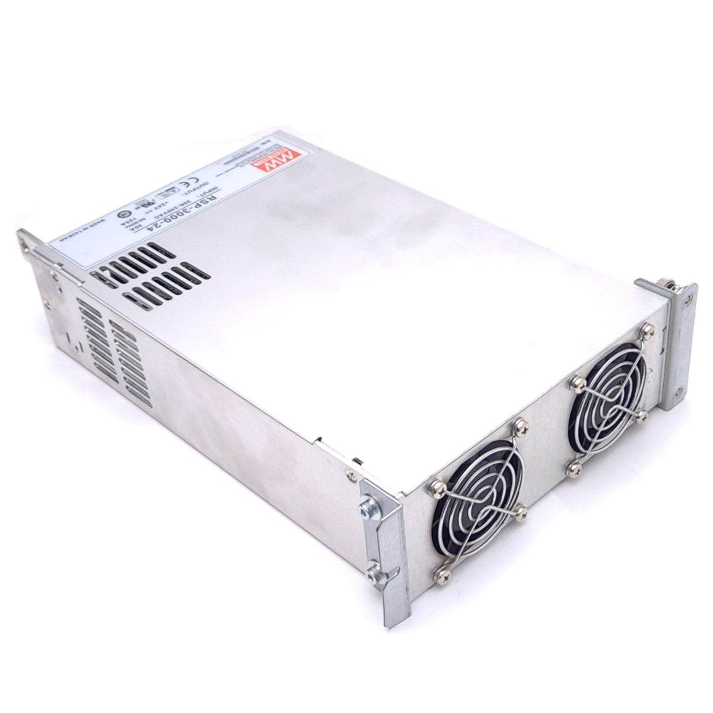 Used Mean Well RSP-3000-24 Power Supply, 200-240VAC 20A In, 24VDC 125A Out, 3000W