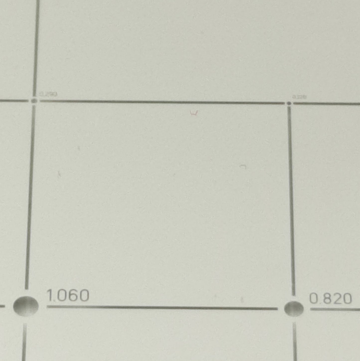 Used Mycrona Profile Projector Calibration Gauge, 6.600mm / 5.100mm / 4.00mm...