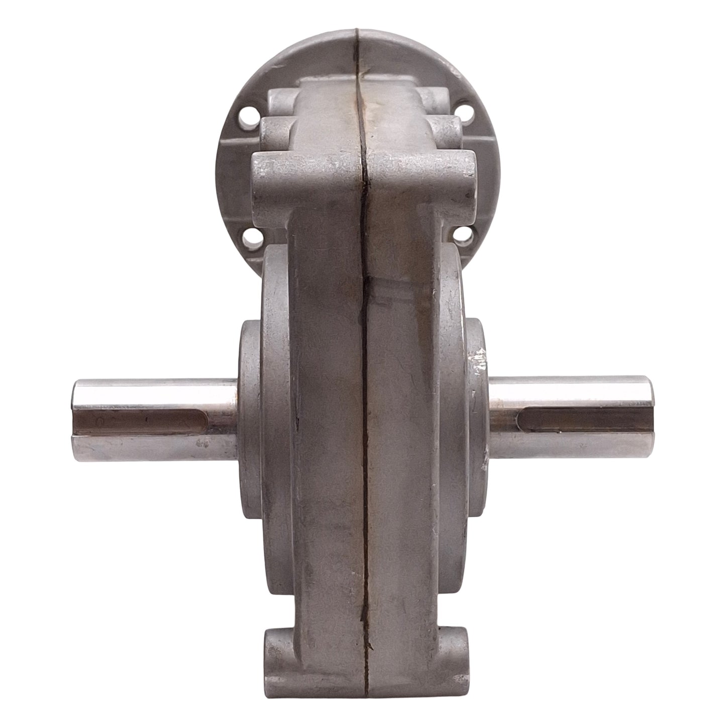 Used Fracmo G46 Right Angle Gearbox, 50:1 Reduction, ø8mm Input to ø20mm Output Shaft
