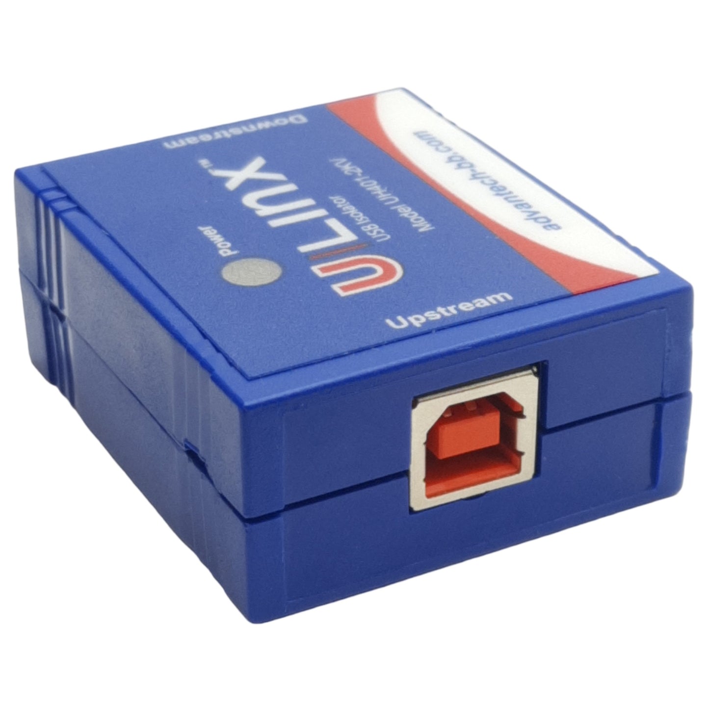 Used Advantech BB-UH401-2KV USB Isolator, 5V/500mA In, 5V/100mA Out, USB-B 2.0 USB-A