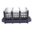 Used Littelfuse LFD04013 Power Distribution Block, 3-Pole, 175A 600V AC/DC, Bolt-On