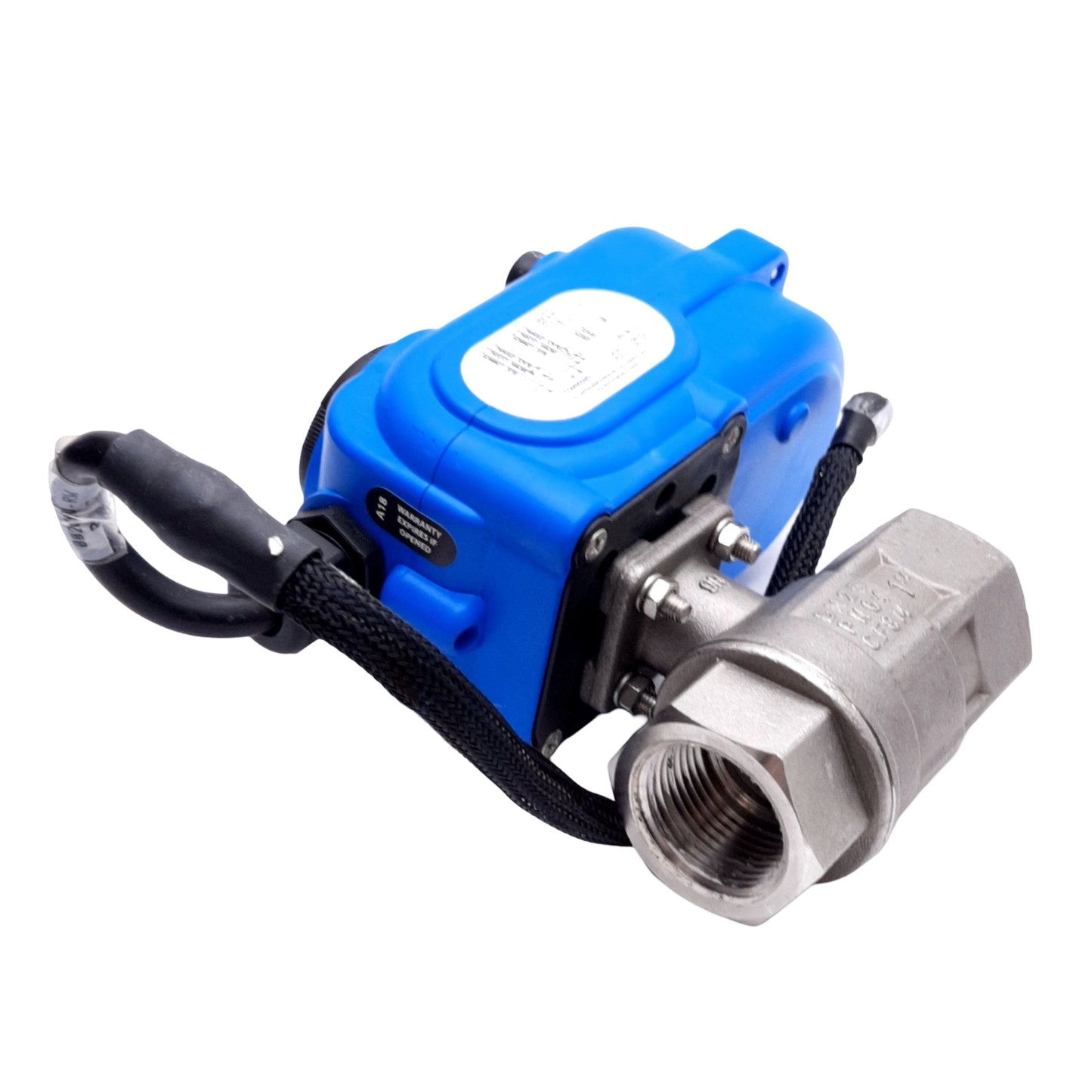 Used Valbia VB010 LT Electric Valve Actuator, 24VAC/DC .6A, 89in-lbs, With 1" Valve