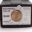 Used SMC XLS-25-5G High Vacuum Angle Valve, 1µPa-0.1MPa, KF25 Flange, 24VDC Coil