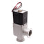 Used SMC XLS-25-5G High Vacuum Angle Valve, 1µPa-0.1MPa, KF25 Flange, 24VDC Coil