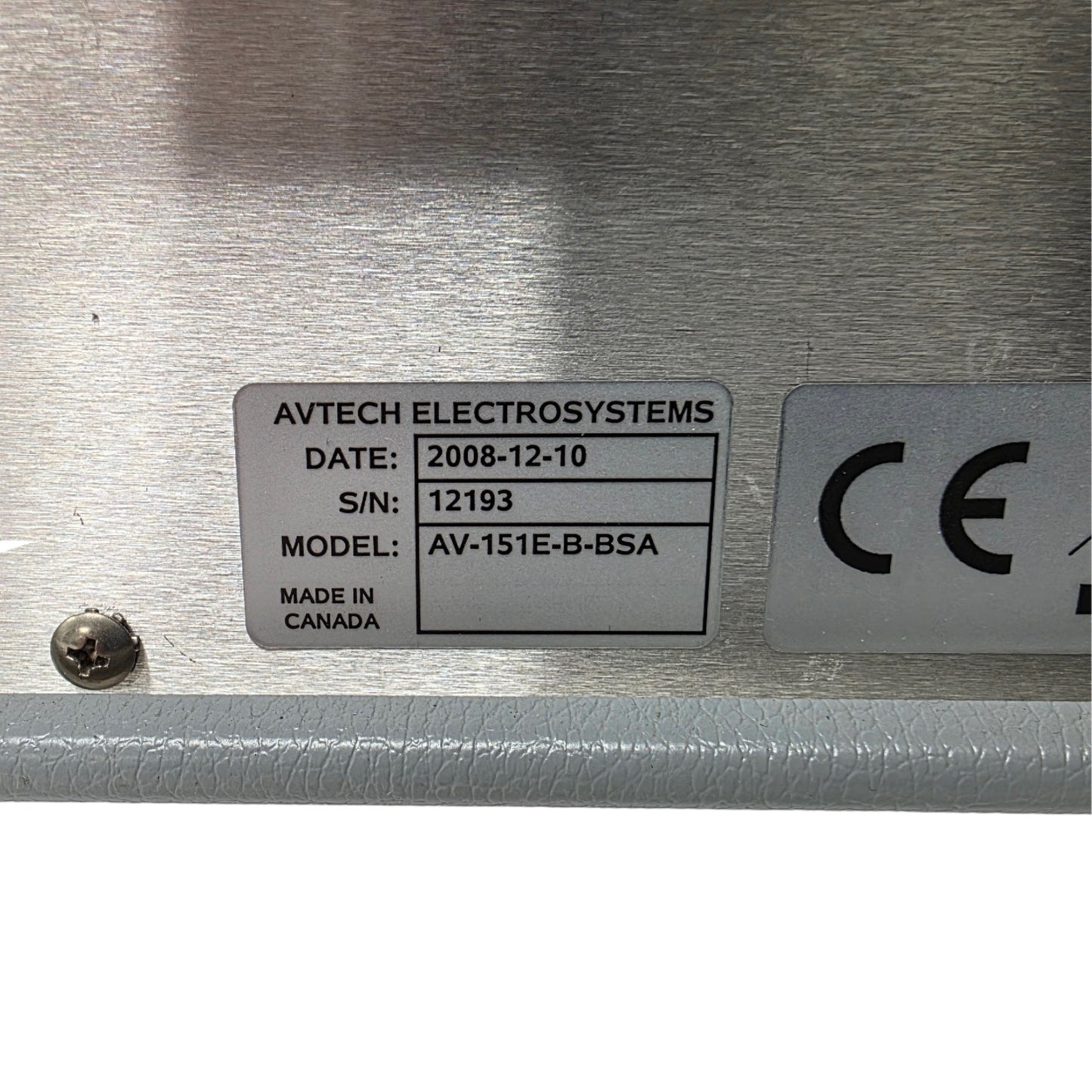Used AVTECH AV-151E-B-BSA Function Generator, Sine Square Triangle, +/-25V, 1Hz-20kHz