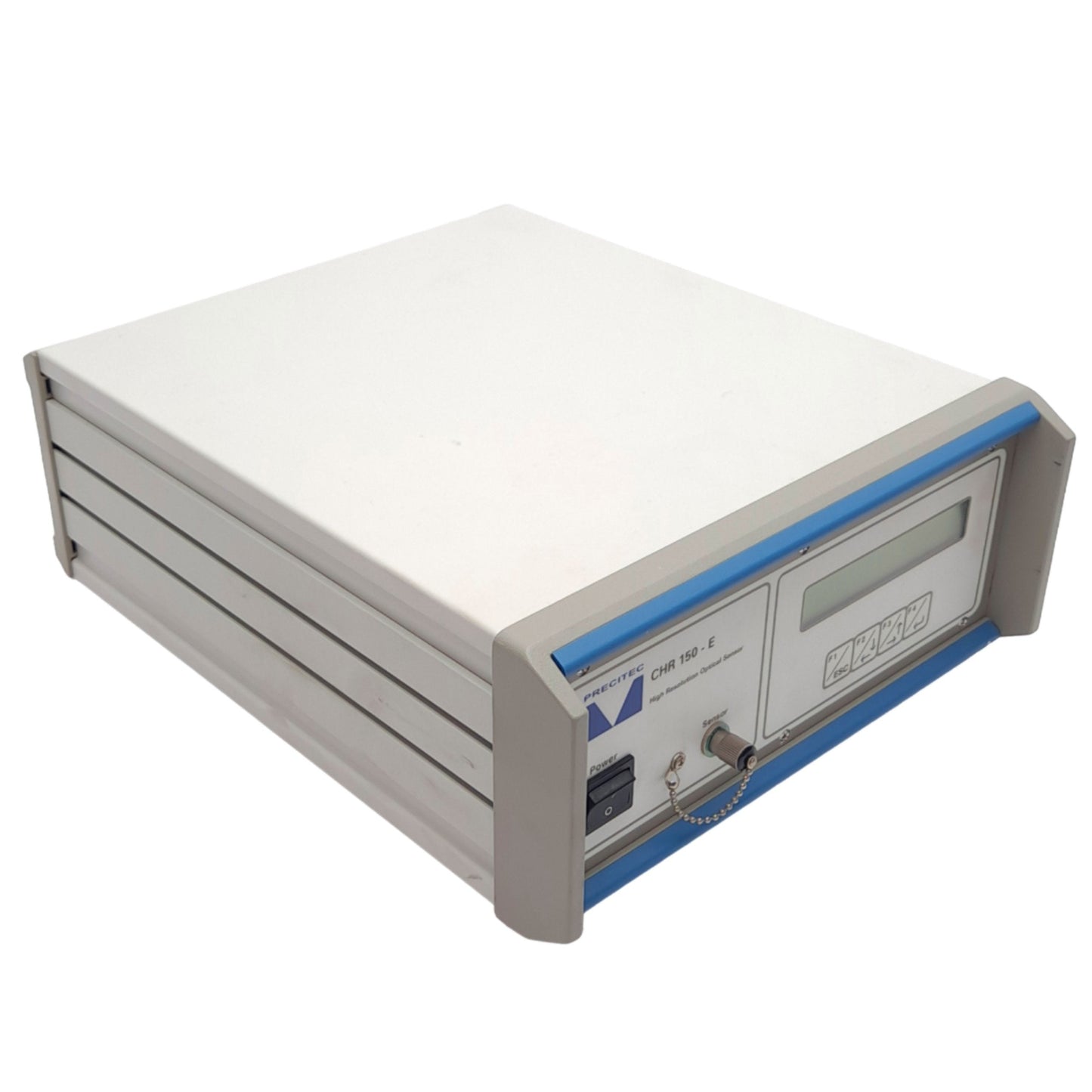 Used Precitec CHR150-E Optical Sensor, 85-240VAC, FC/APC ø2mm, D-Sub 9-Pin RS232
