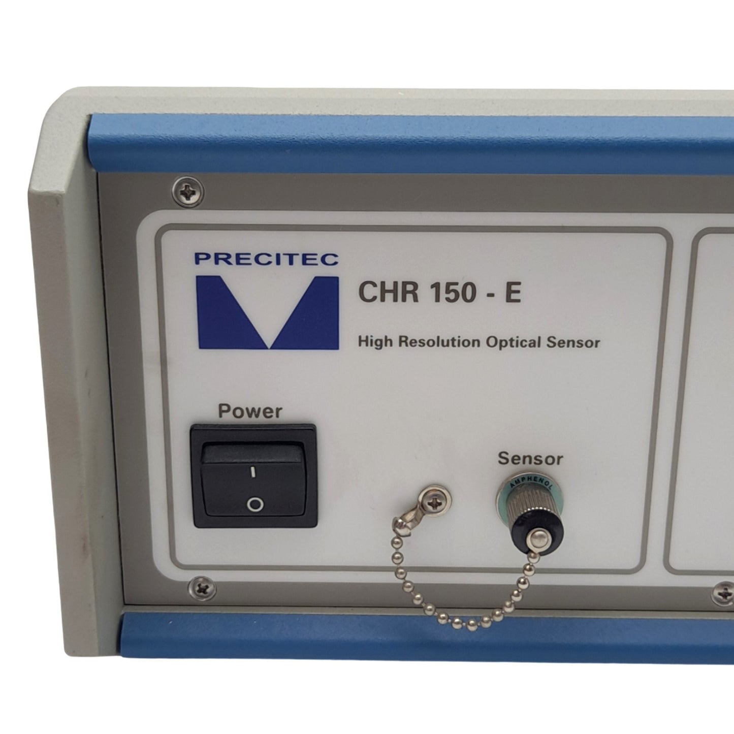 Used Precitec CHR150-E Optical Sensor, 85-240VAC, FC/APC ø2mm, D-Sub 9-Pin RS232