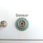 Used Precitec CHR150-E Optical Sensor, 85-240VAC, FC/APC ø2mm, D-Sub 9-Pin RS232