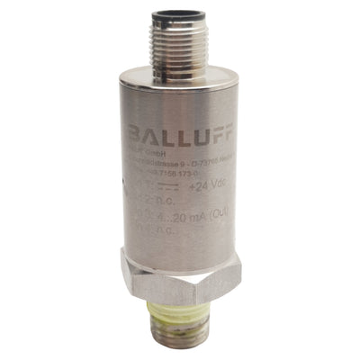Used Balluff BSP00H9 Pressure Sensor, 8-32VDC, 0-2bar Range, 4-20Ma Output, 1/4in NPT