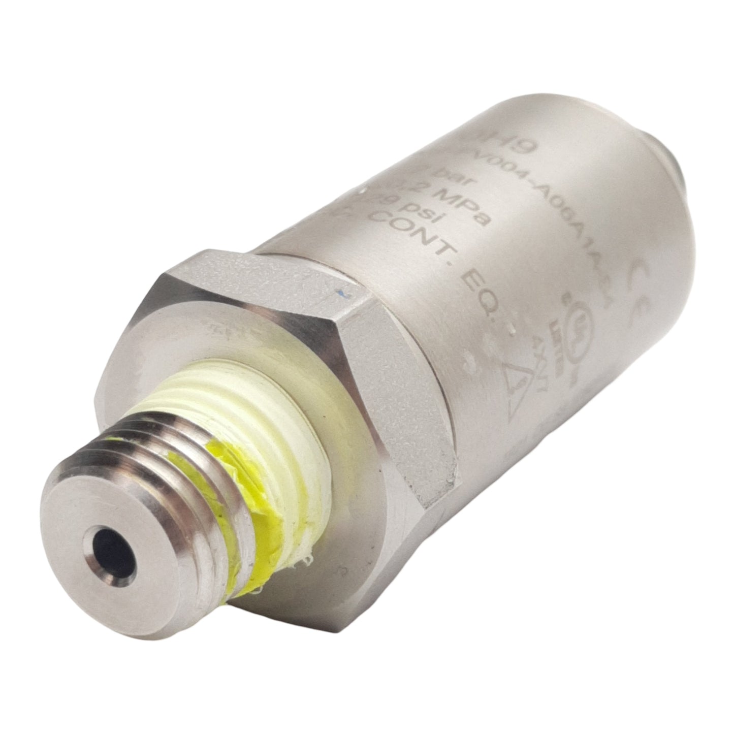 Used Balluff BSP00H9 Pressure Sensor, 8-32VDC, 0-2bar Range, 4-20Ma Output, 1/4in NPT