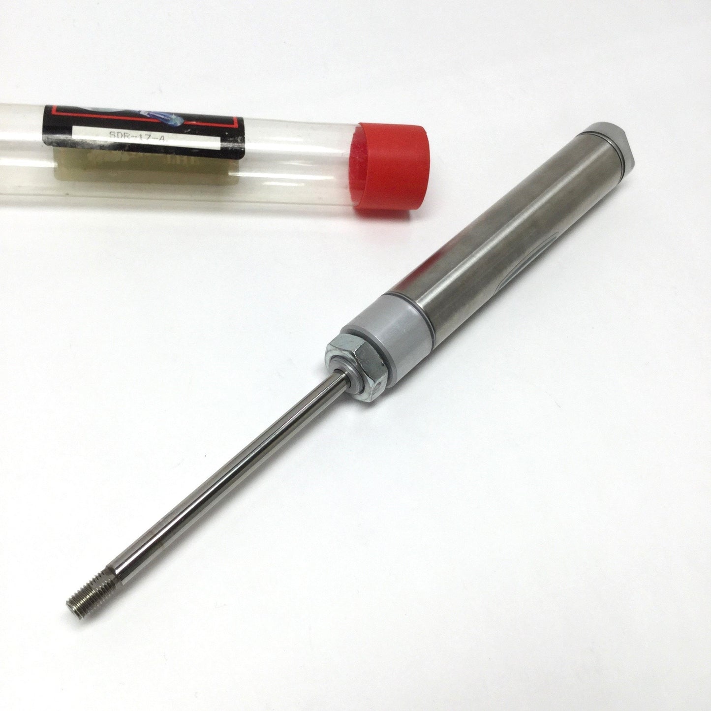 New Clippard SDR-17-4 SS Pneumatic Cylinder, Ø1-1/16" Bore, 4" Stroke, 1/8" NPT