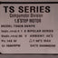Used Parker TS32B-SKNPS Stepper Motor, 1.8°/Step, 65VDC 4.1A 143W, 1500RPM, NEMA 34