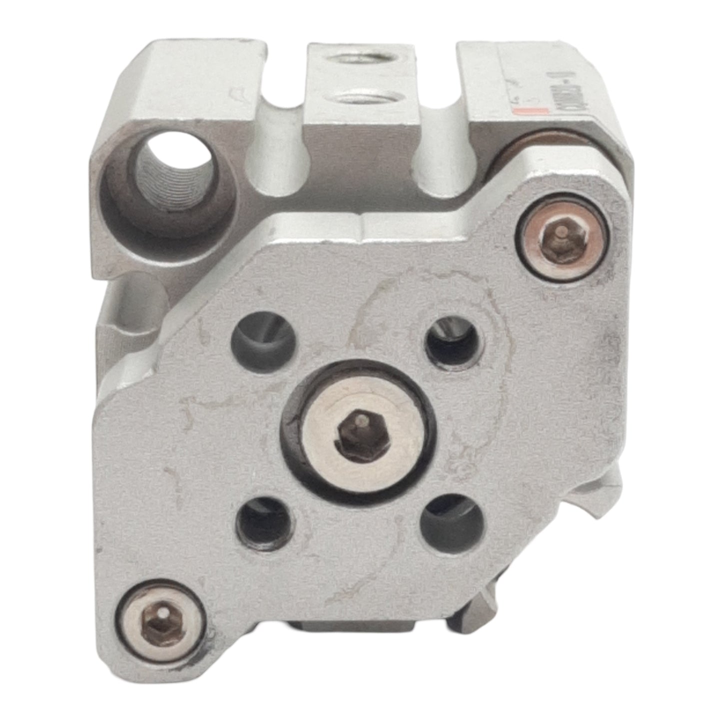 Used SMC CQMB20-10 Compact Guided Cylinder, ø20mm Bore, 10mm Stroke, 1.0MPa, M5 Ports