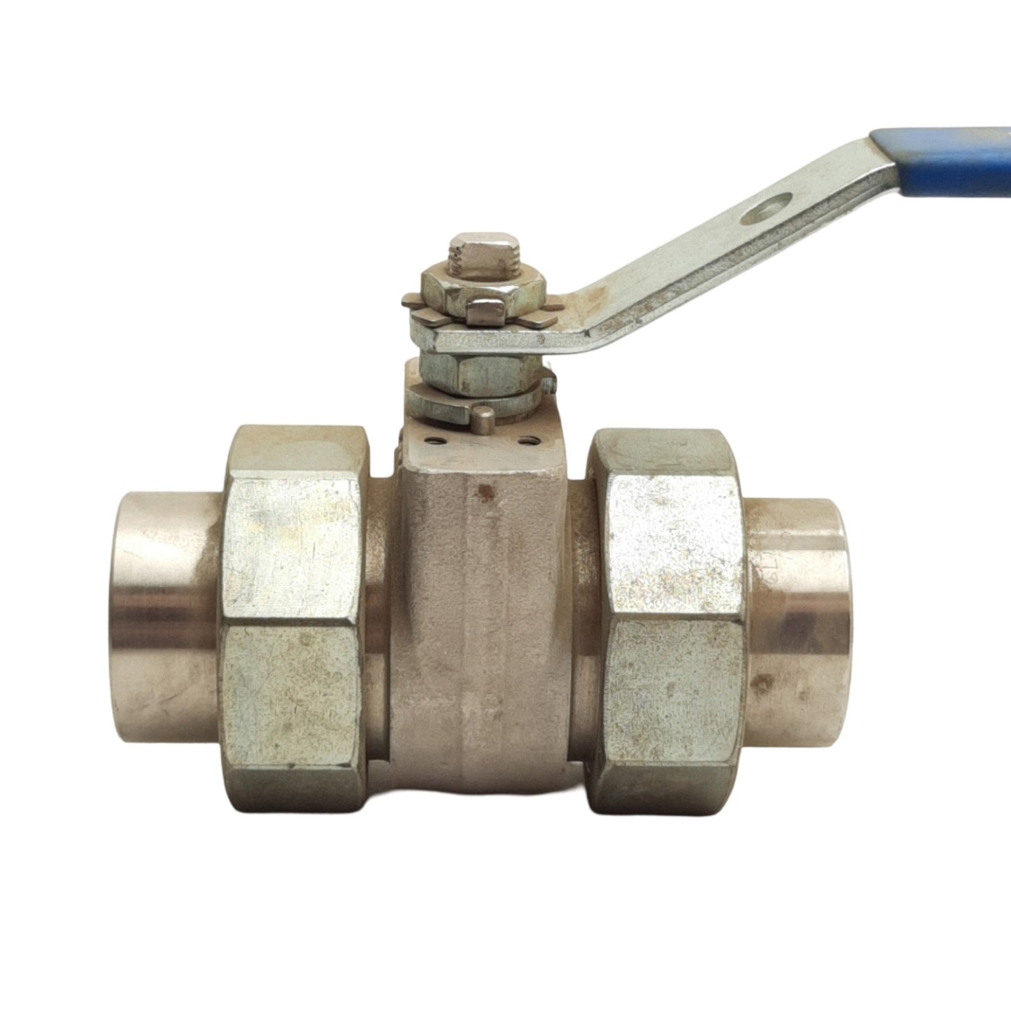 Used McCanna/Marpac 1 SS E790 12TTP Butt-Weld SS Ball Valve, 1in B16.24, 2500CWP
