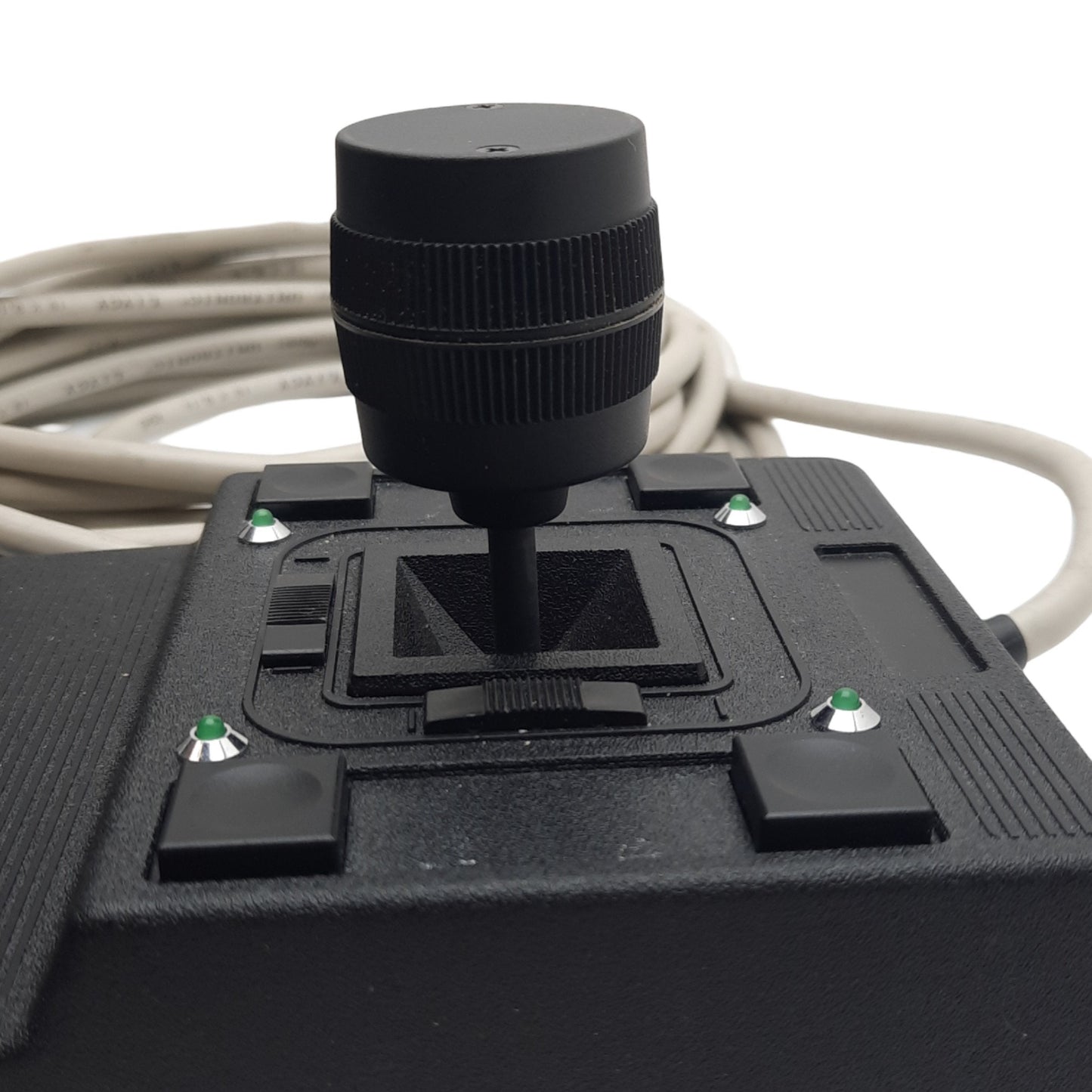 Used Megatron MachIV 42175R/7278B Joystick, 3-Axis With Rotation, 4-Button, DB37F