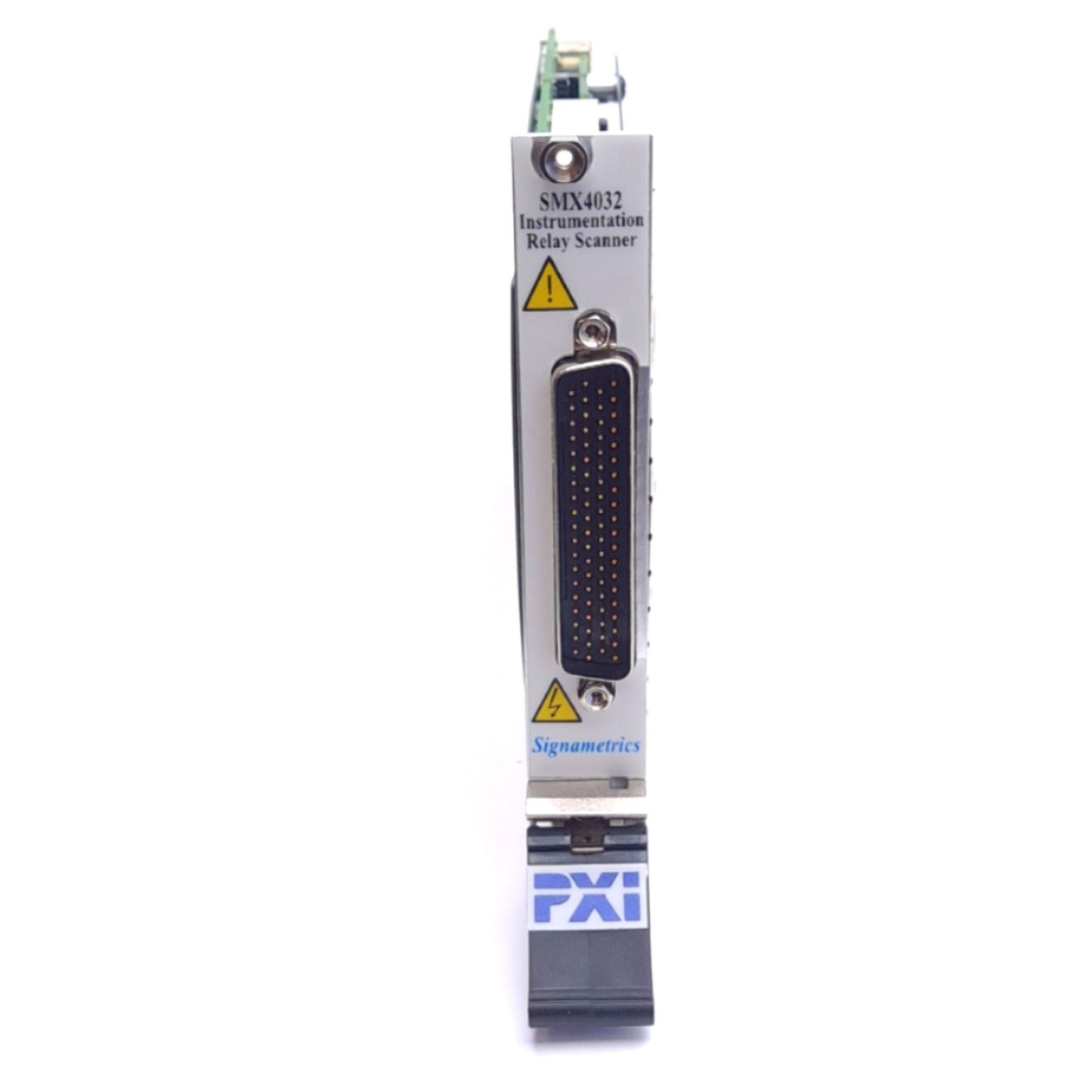 Used Signametrics SMX4032 PXI Relay Scanner, 35-Channel, 220VDC/250VAC, *Broken Clip