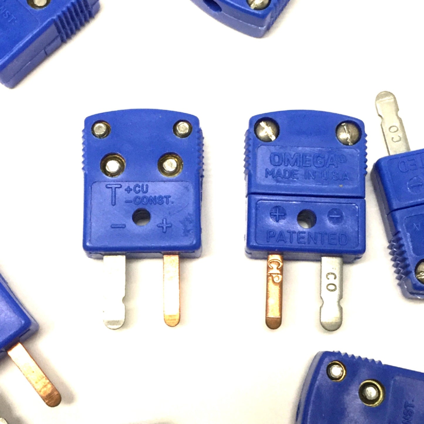 New – Open box Lot of 11 Omega SMP-T-M Thermocouple Mini Connector Male, Type T, -29 to 180°C