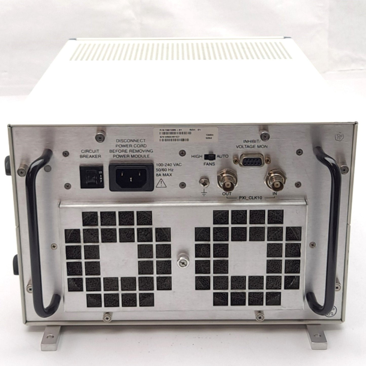 Used National Instruments PXI-1042 PXI Chassis, 8-Slot Universal, 100-240VAC 8A