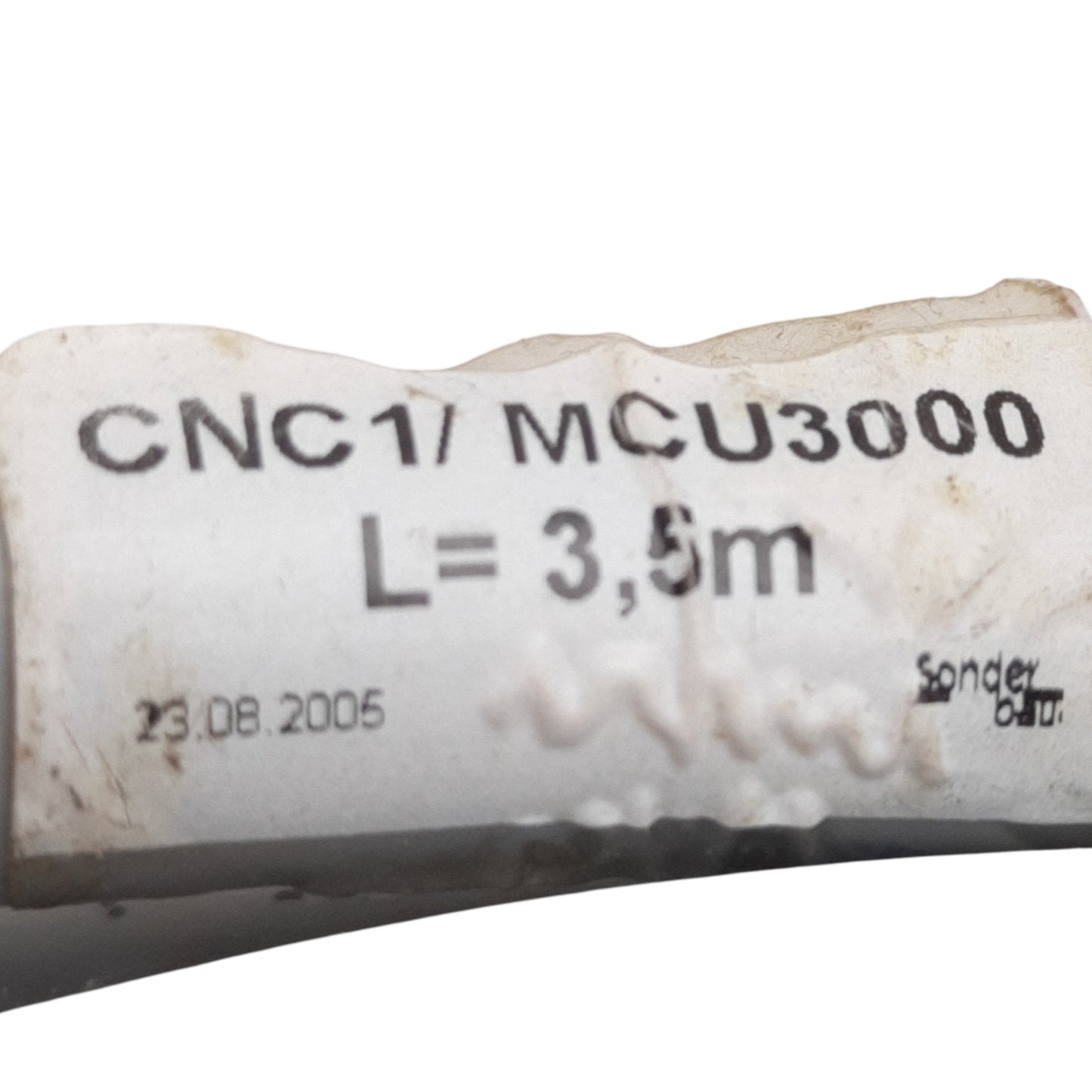 Used Sonder Bau CNC1/MCU3000 Cordset, DB50F x DB50F Connectors, 3.5 Meters Cable