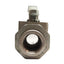Used McCanna/Marpac 11/2SS E790 12TT Butt-Weld SS Ball Valve 1-1/2in B16.24, 2500CWP