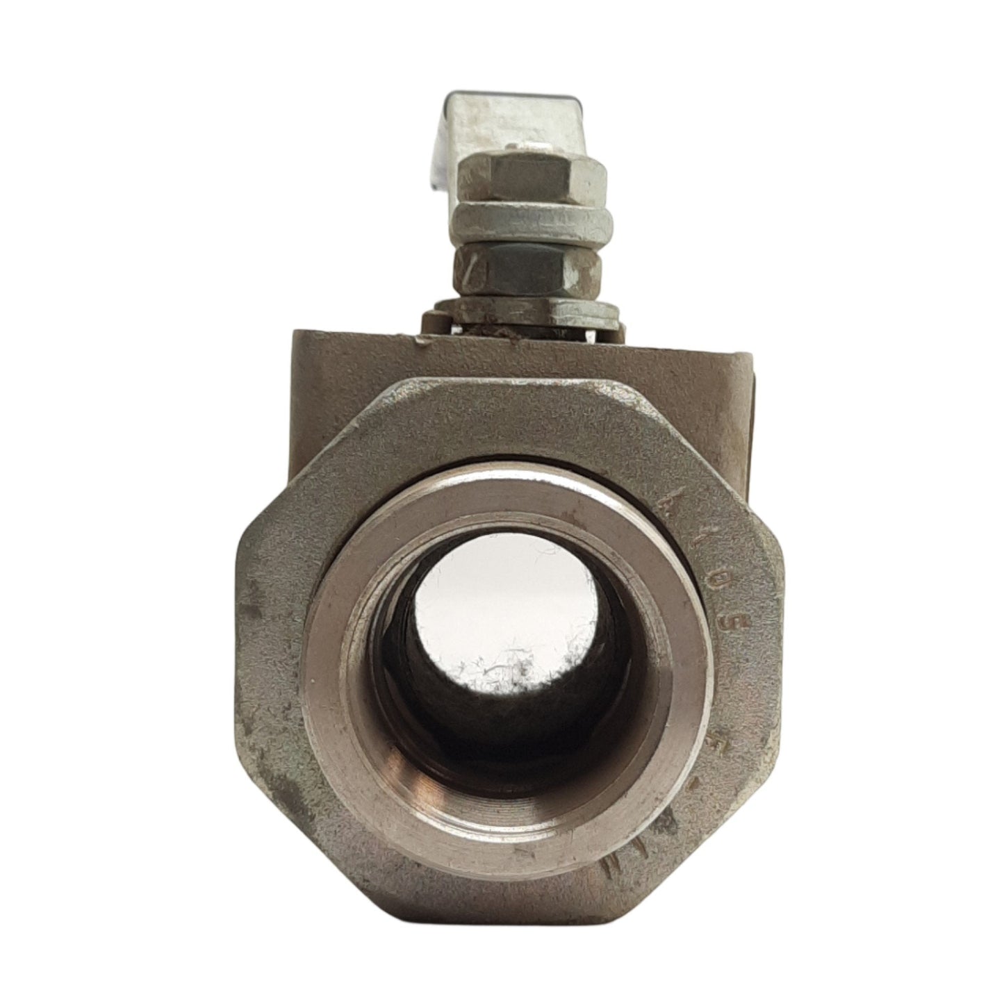 Used McCanna/Marpac 11/2SS E790 12TT Butt-Weld SS Ball Valve 1-1/2in B16.24, 2500CWP