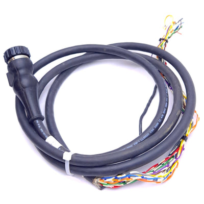 Used Flex Cable FC-CFBM6DF-CBAF-M002 Servo Motor Feedback Cable, 28-P Female, 2m