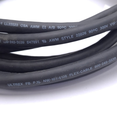 Used Flex Cable FC-CFBM6DF-CBAF-M005 Servo Motor Feedback Cable, 28-Pin Female, 5m