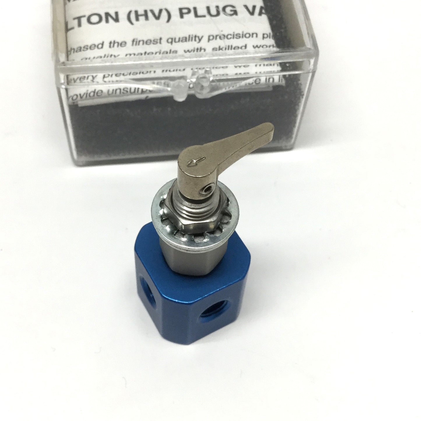 New – Open box Hamilton 86788 HVDP 4-5 Plug Valve, 4-Port Distribution, 100psi, Panel Mount