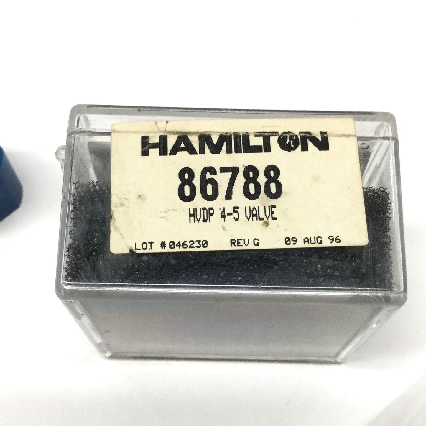 New – Open box Hamilton 86788 HVDP 4-5 Plug Valve, 4-Port Distribution, 100psi, Panel Mount