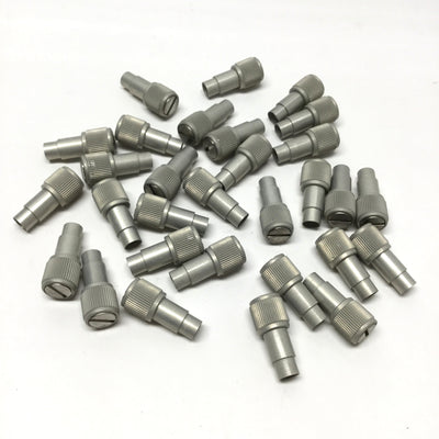 New Lot of 30 Alcoa FRB7500-12-C-4 Slotted Captive Panel Screws, Flare-In, 1/4-28