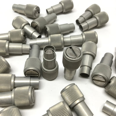 New Lot of 30 Alcoa FRB7500-12-C-4 Slotted Captive Panel Screws, Flare-In, 1/4-28