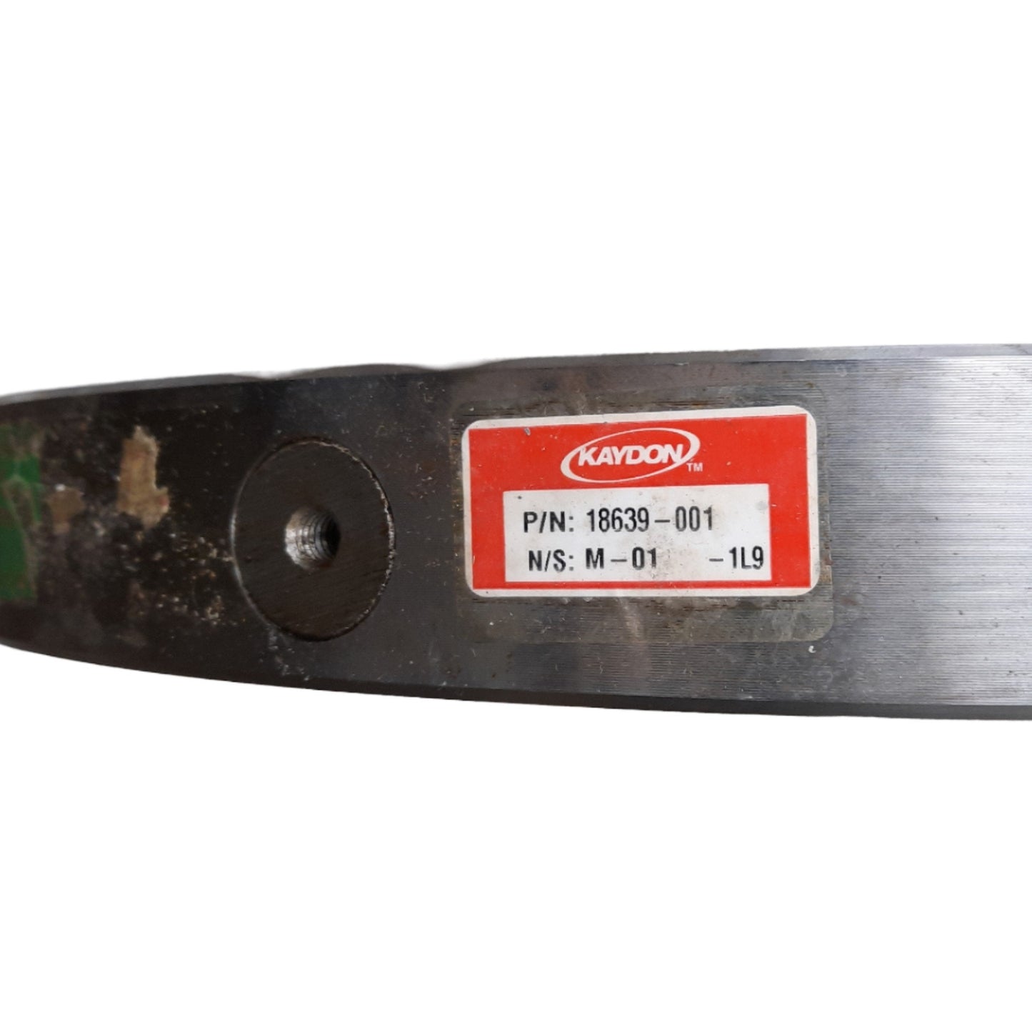 Used Kaydon SKF 18639-001 M-01-1L9 Slewing Bearing, 20.486in OD x 12.750in ID x 2in
