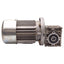 Used Motovario T63B4 + NMRV 030 Gearmotor, 10:1 ø14mm Bore, 3Ø 230∆/460Y 0.18/0.22kW