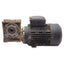 Used AEG AM71ZAA2 + NMRV 040 Gearmotor, 40:1 ø18mm Bore, 3Ø 265∆/460Y 0.43kW/0.60HP